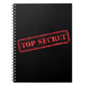 Carnet Top Secret (Devant)
