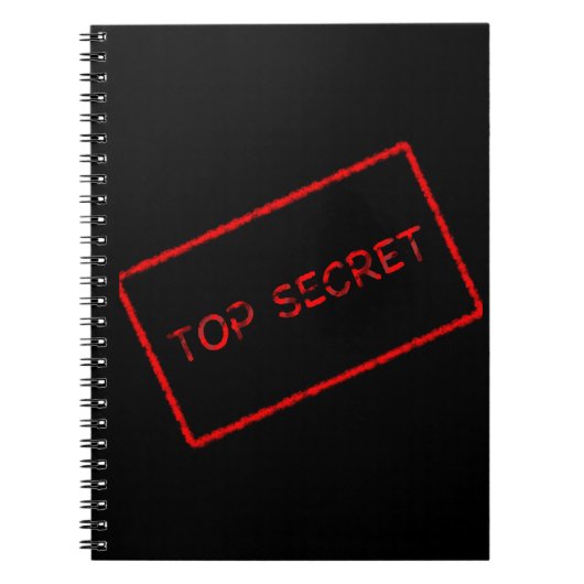 CARNET TOP SECRET (Devant)