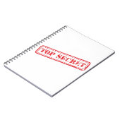 Carnet Top Secret (Côté gauche)