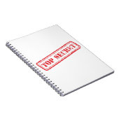Carnet Top Secret Notebook (Côté Droit)