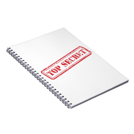 Carnet Top Secret Notebook (Côté Droit)