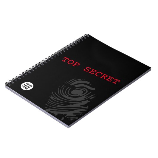 Carnet TOP SECRET Spy Theme (Côté gauche)