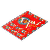 Carnet Topaz Apple Étiquette multi-impression (Côté gauche)