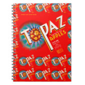 Carnet Topaz Apple Étiquette multi-impression (Devant)