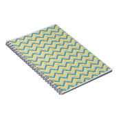 Carnet Topaz Parties scintillant Chevron Motif (Côté Droit)