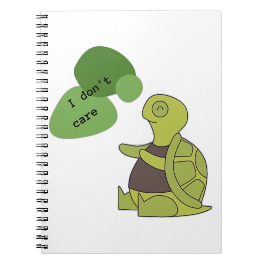 Carnet Tortue (Devant)