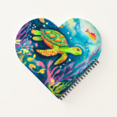 Carnet Tortue à peinture (Dos)