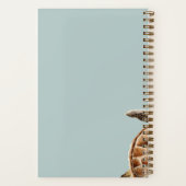 Carnet Tortue aquarelle moderne personnalisée (Verso)