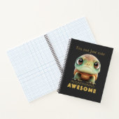Carnet Tortue Concentrée Awesome Mignonne adorable Drôle (Intérieur)