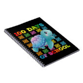 Carnet Tortue de 100 jours d'école Enseignant Élève (Côté Droit)