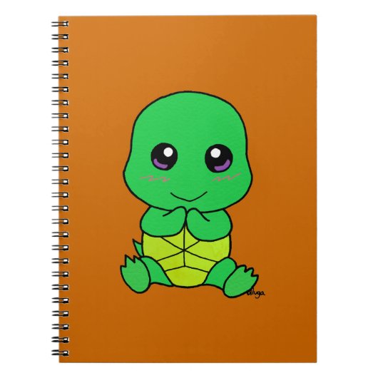 Carnet Tortue de bébé (Devant)