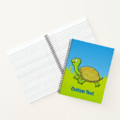 Carnet Tortue de dessin animé (Intérieur)