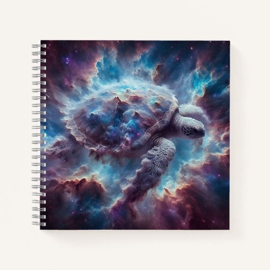 Carnet Tortue de l'espace (Devant)