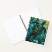Carnet tortue de mer, (Intérieur)