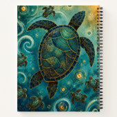 Carnet tortue de mer, (Dos)