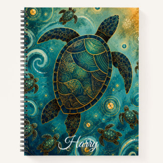 Carnet tortue de mer,