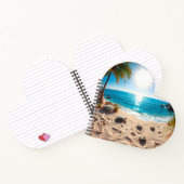 Carnet Tortue de mer à l'aquarelle sarcelle Zen côtier (Intérieur)