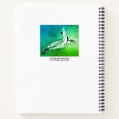 Carnet Tortue de mer Art original (Dos)