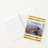 Carnet Tortue de mer Hawaii Honu sur la plage (Intérieur)