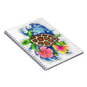 Carnet Tortue de mer tropicale (Côté Droit)