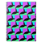 Carnet Tortue de mer tropicale colorée (Devant)