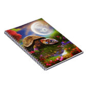 Carnet Tortue fantaisiste colorée (Côté Droit)