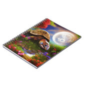 Carnet Tortue fantaisiste colorée (Côté gauche)