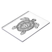 Carnet Tortue inspirée (Côté gauche)