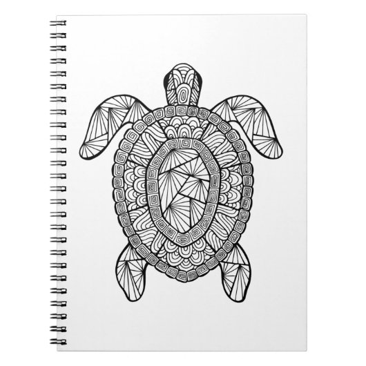 Carnet Tortue inspirée (Devant)