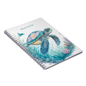 Carnet Tortue marine (Côté Droit)