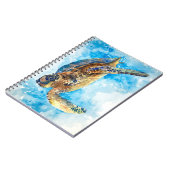 Carnet Tortue marine 33 (Côté gauche)