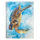 Carnet Tortue marine 33 (Devant)