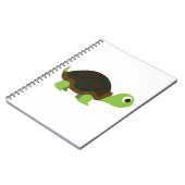 Carnet tortue mignonne (Côté gauche)