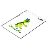 Carnet Tortue Olive (Côté gauche)