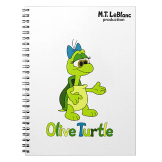 Carnet Tortue Olive