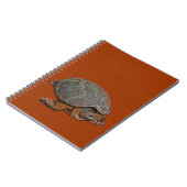 Carnet Tortue serpentine Terrapin-lover Cadeau (Côté gauche)