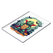 Carnet Tortue Shell-o-Ween (Côté gauche)