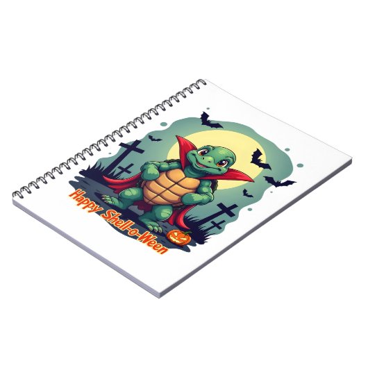 Carnet Tortue Shell-o-Ween (Côté gauche)