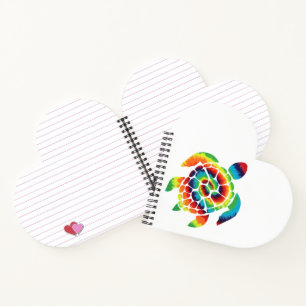 Carnet Tortue Tie-Dye