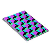 Carnet Tortue tropicale colorée (Côté Droit)