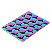 Carnet Tortue tropicale colorée (Côté gauche)