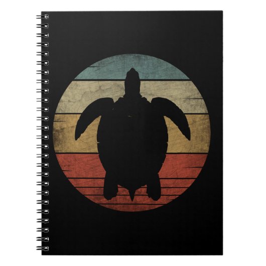 Carnet TORTUE vintage (Devant)