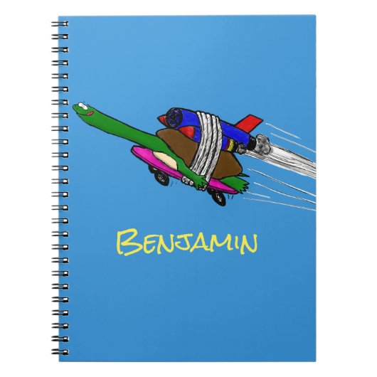 Carnet Tortue volante (Devant)