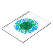 Carnet Tortues marines, recyclage (Côté gauche)