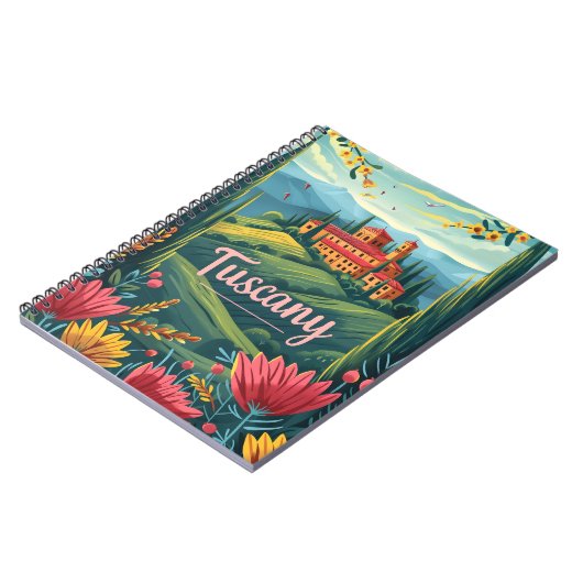 Carnet Toscane Italie (Côté gauche)