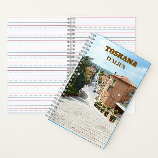 Carnet Toscane — Italie (À l'intérieur)