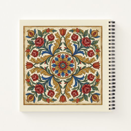 Carnet Toscane Vibrante Art Naïf Italien: Rustique (Dos)