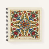 Carnet Toscane Vibrante Art Naïf Italien: Rustique (Devant)