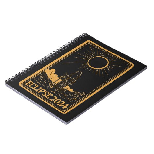 Carnet Total Solaire Eclipse USA 8 avril 2024 Celestial (Côté gauche)