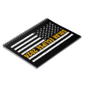 Carnet Total Solar Eclipse USA 8 avril 2024 Drapeau améri (Côté gauche)